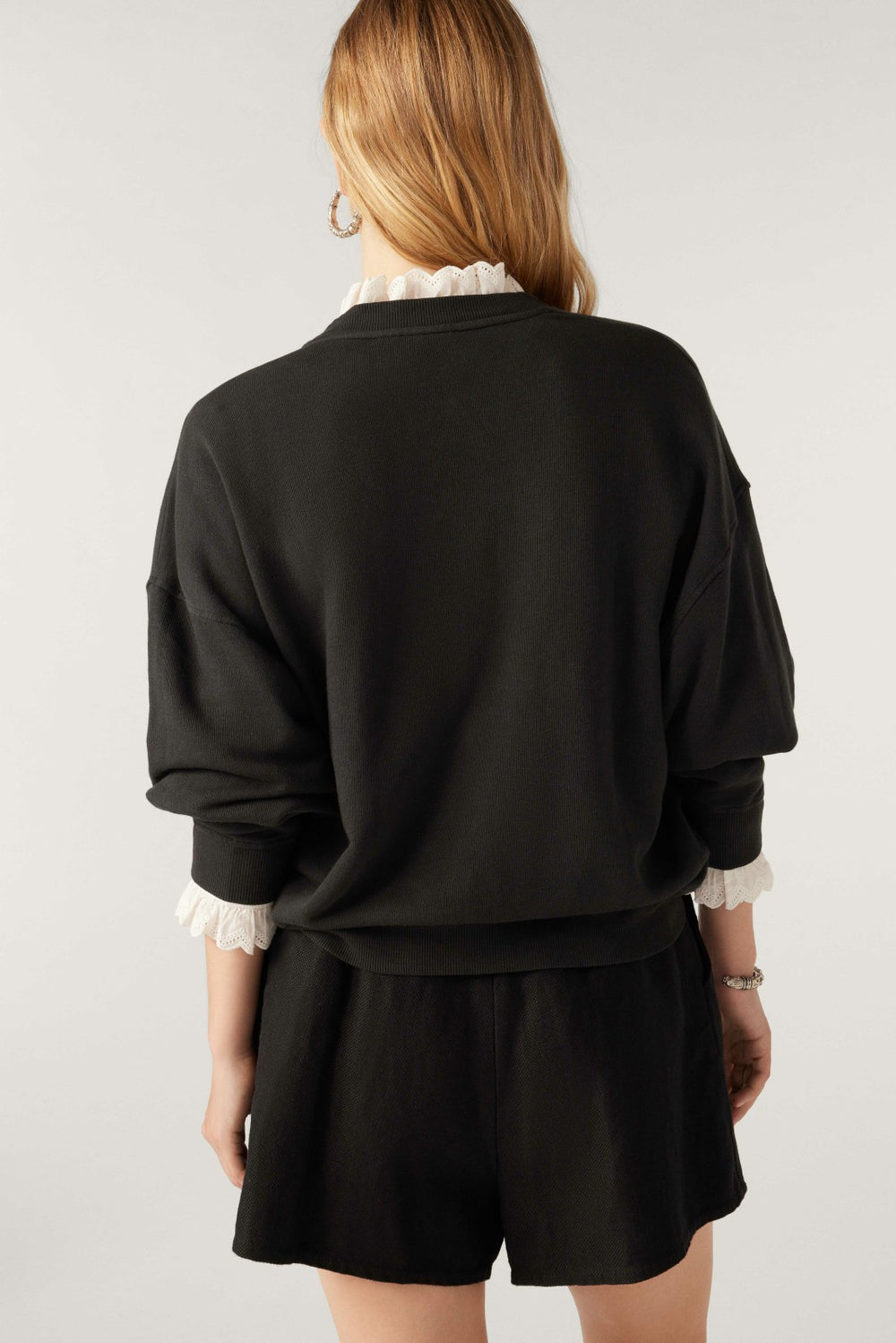 Loose-Fitting Sweatshirt Benjamin Gris