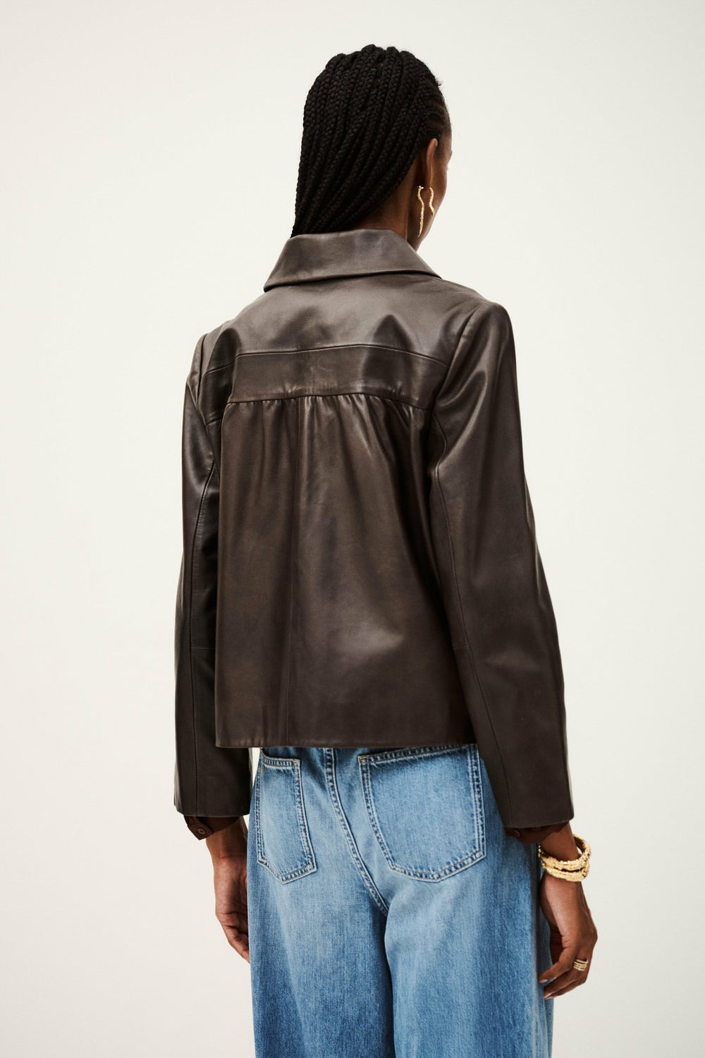 Jacket With Peter Pan Collar Milos Marron
