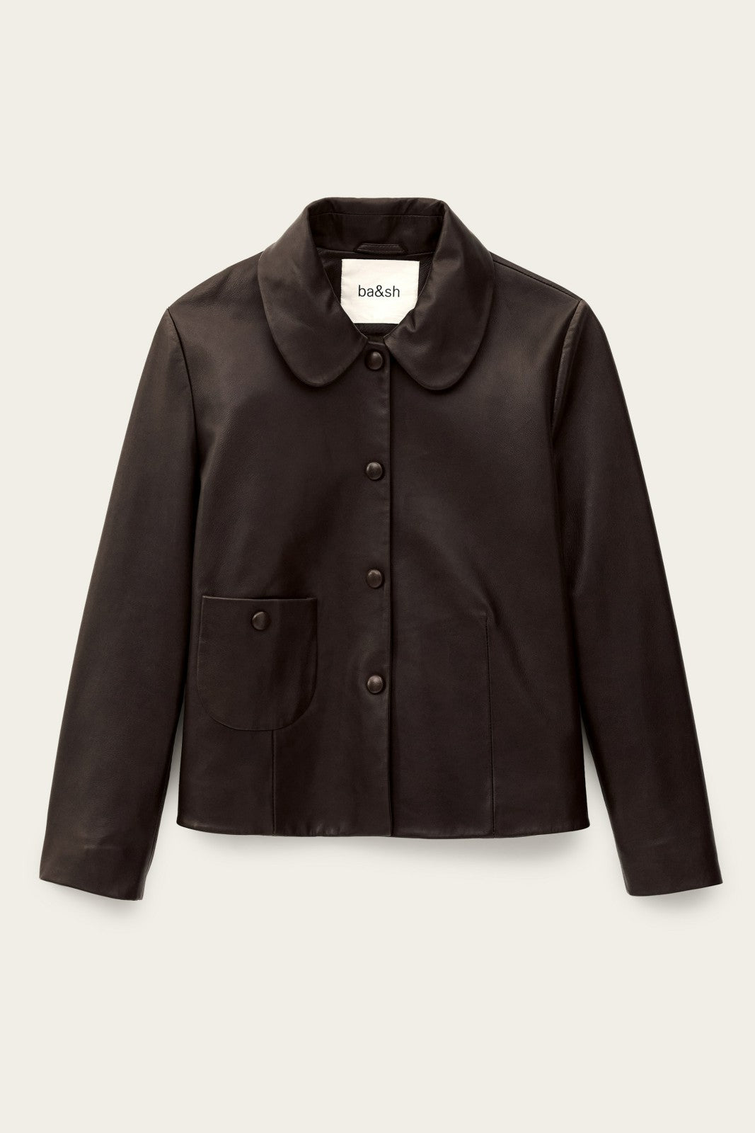 Jacket With Peter Pan Collar Milos Marron