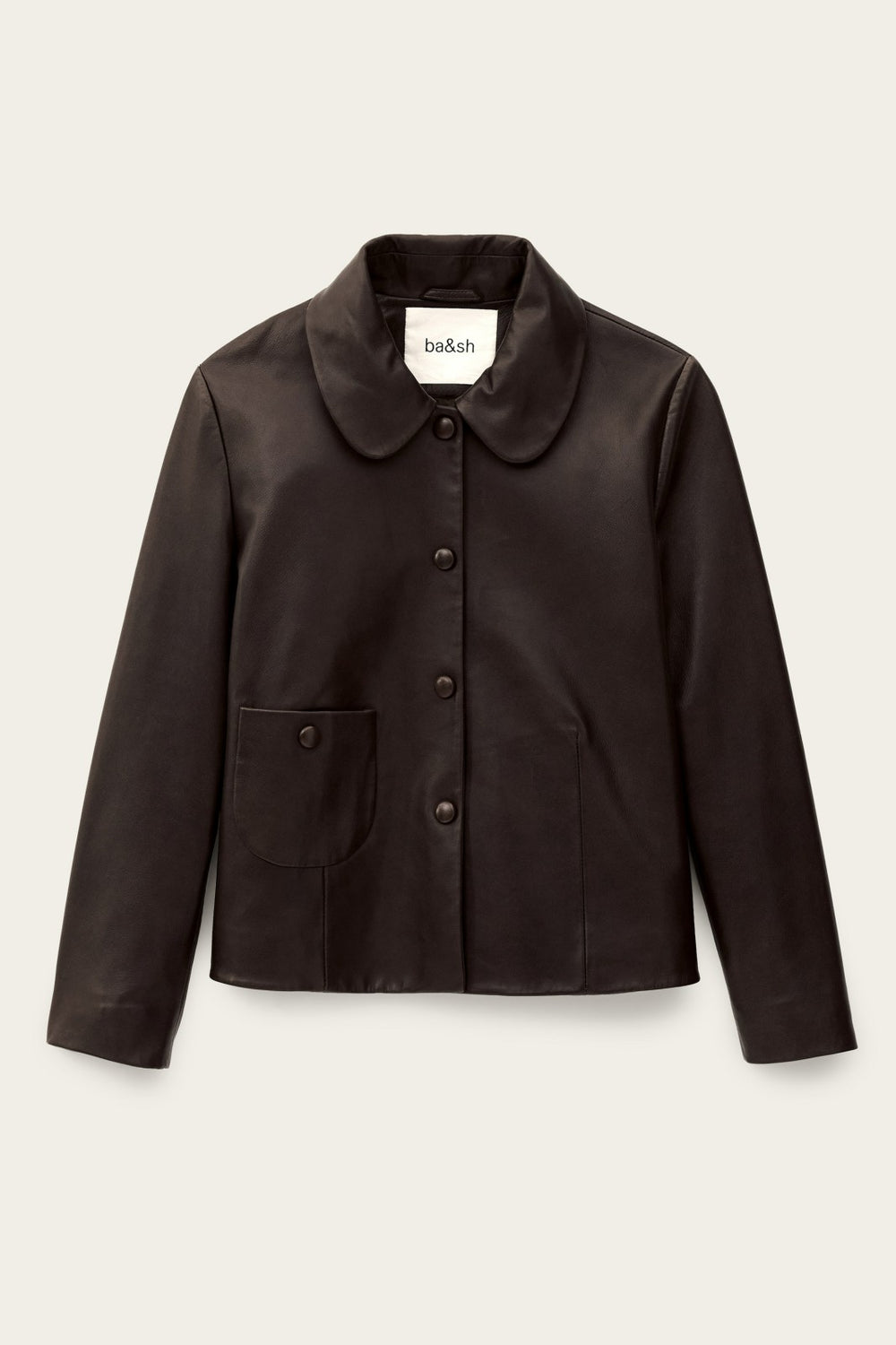 Jacket With Peter Pan Collar Milos Marron