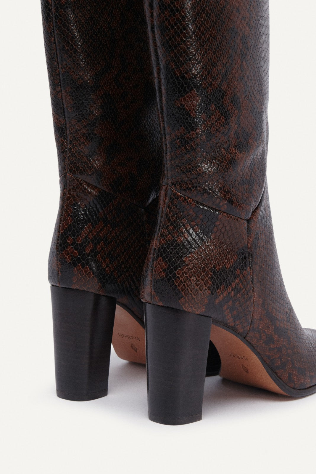 High-Leg Boots Ciry Printed