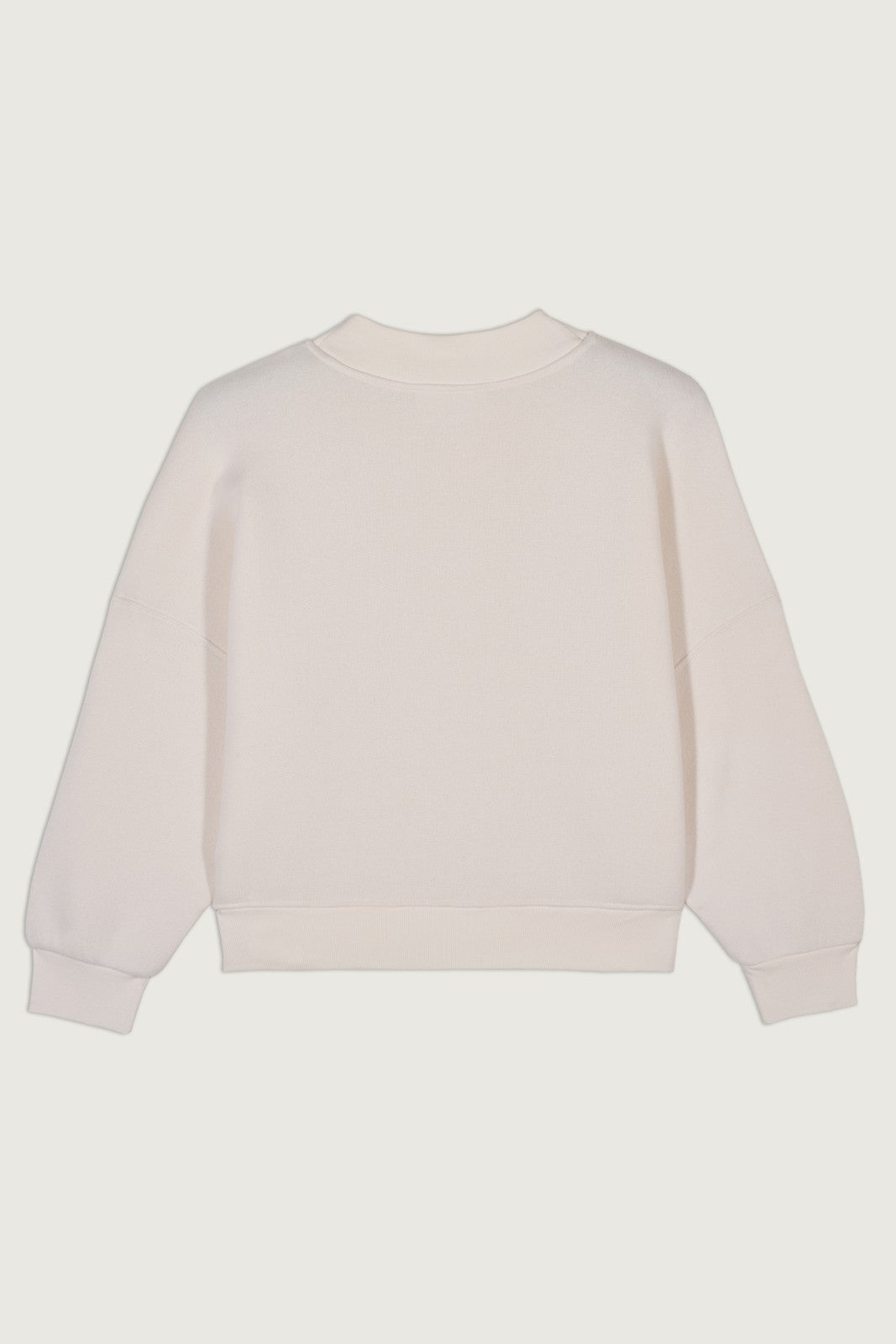 V-Neck Sweatshirt Rhode Ecru