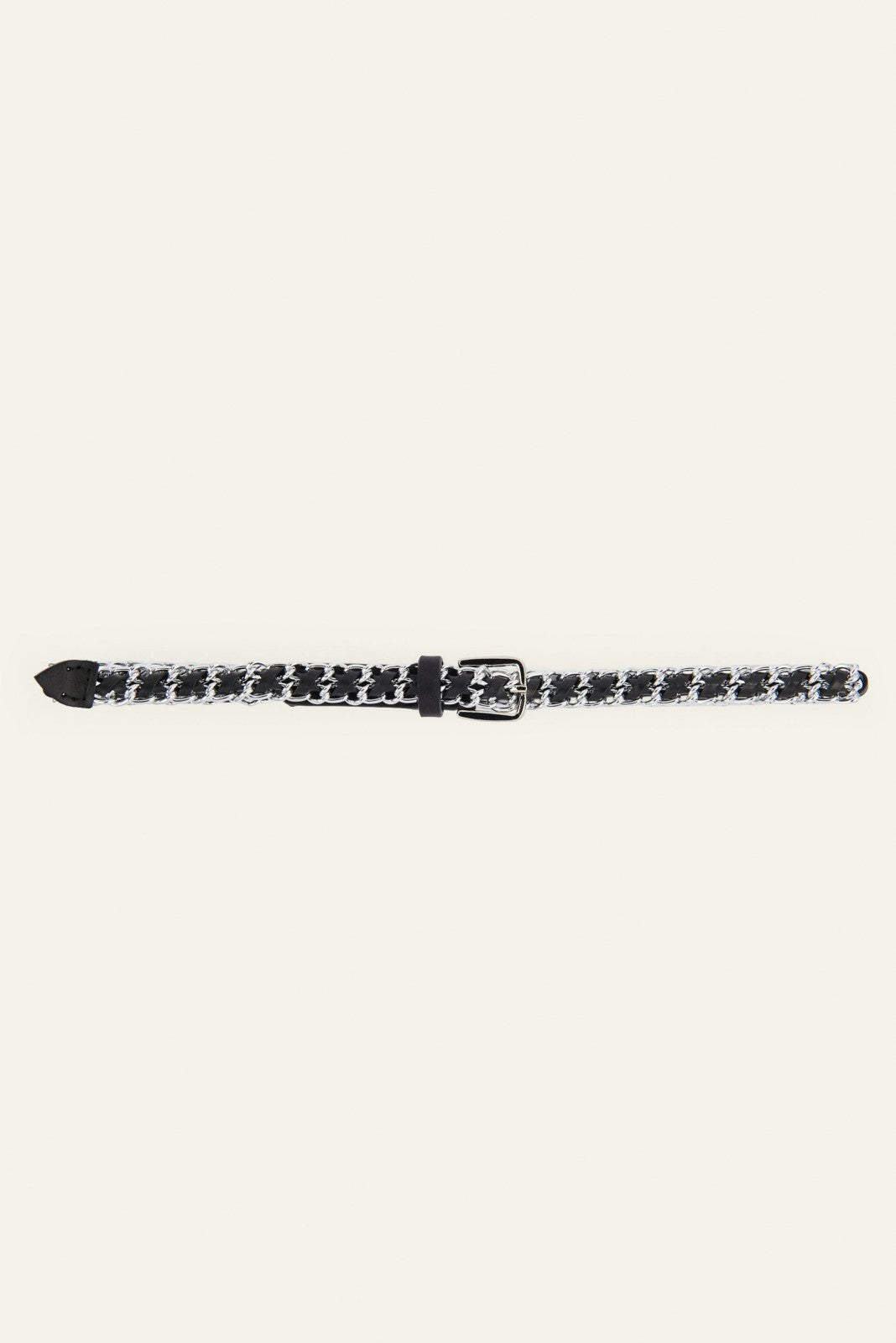 Metal Belt Brooke Argent
