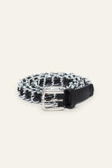 Metal Belt Brooke Argent
