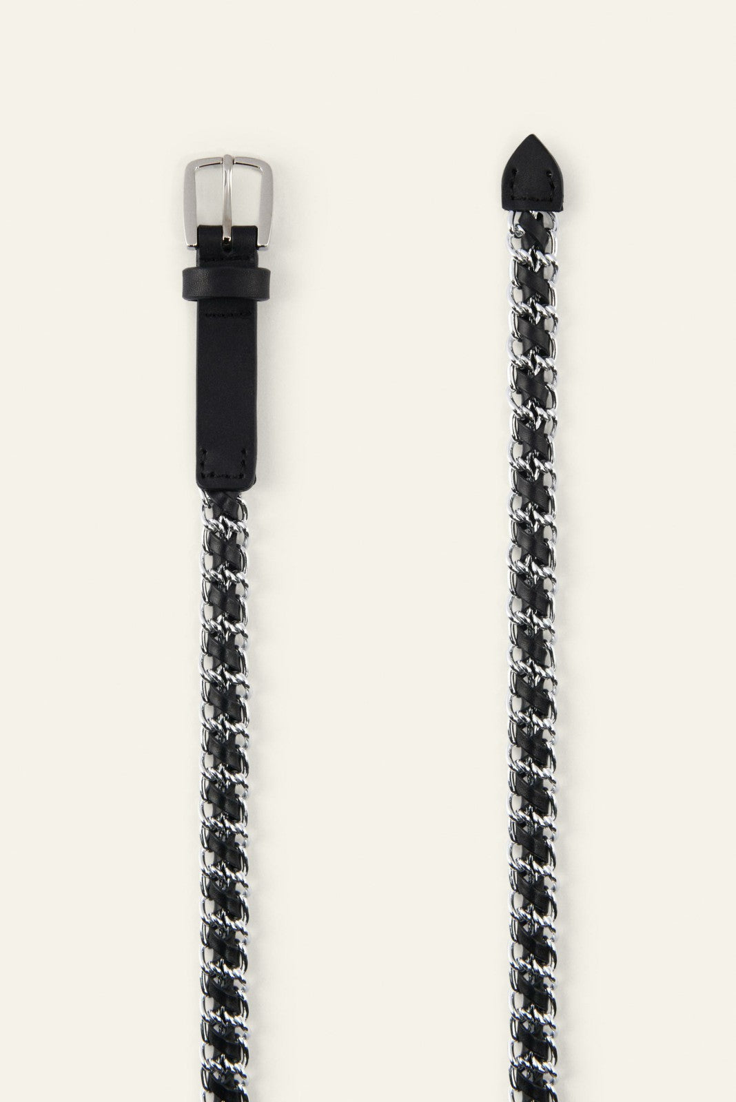 Metal Belt Brooke Argent
