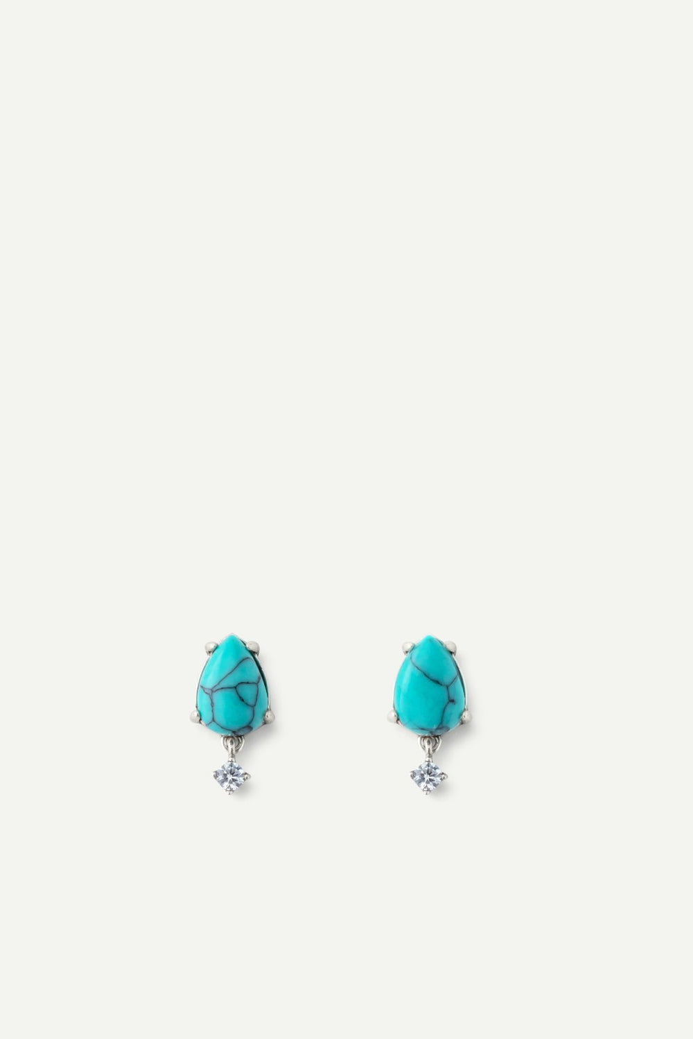 Turquoise Earrings Earrings Argent