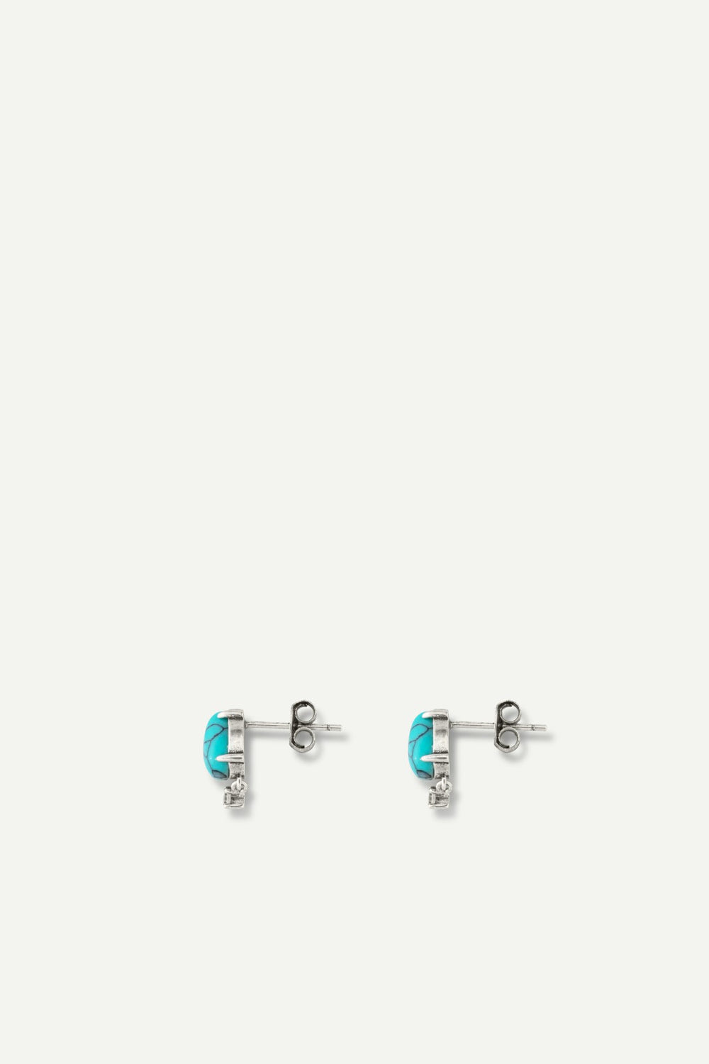 Turquoise Earrings Earrings Argent