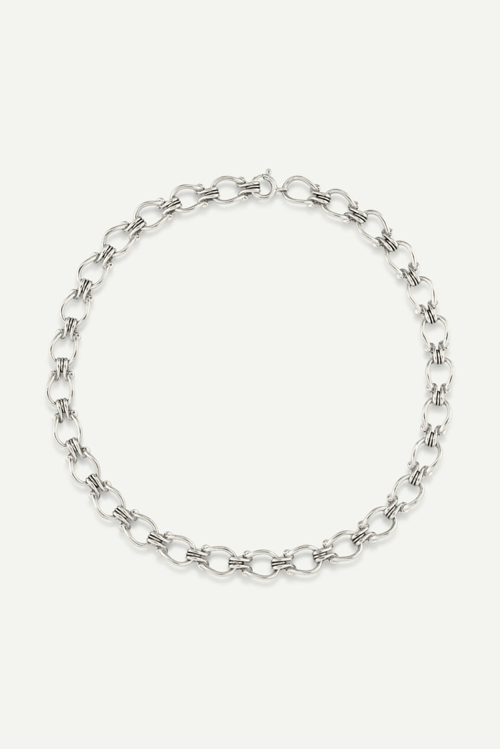 Silver Necklace Thunder Argent