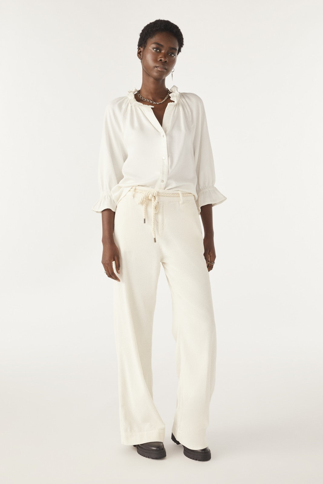 Flowing Blouse Raco Ecru