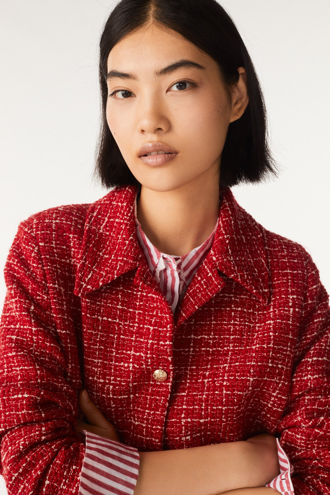 Buttoned Jacket Dall Rouge