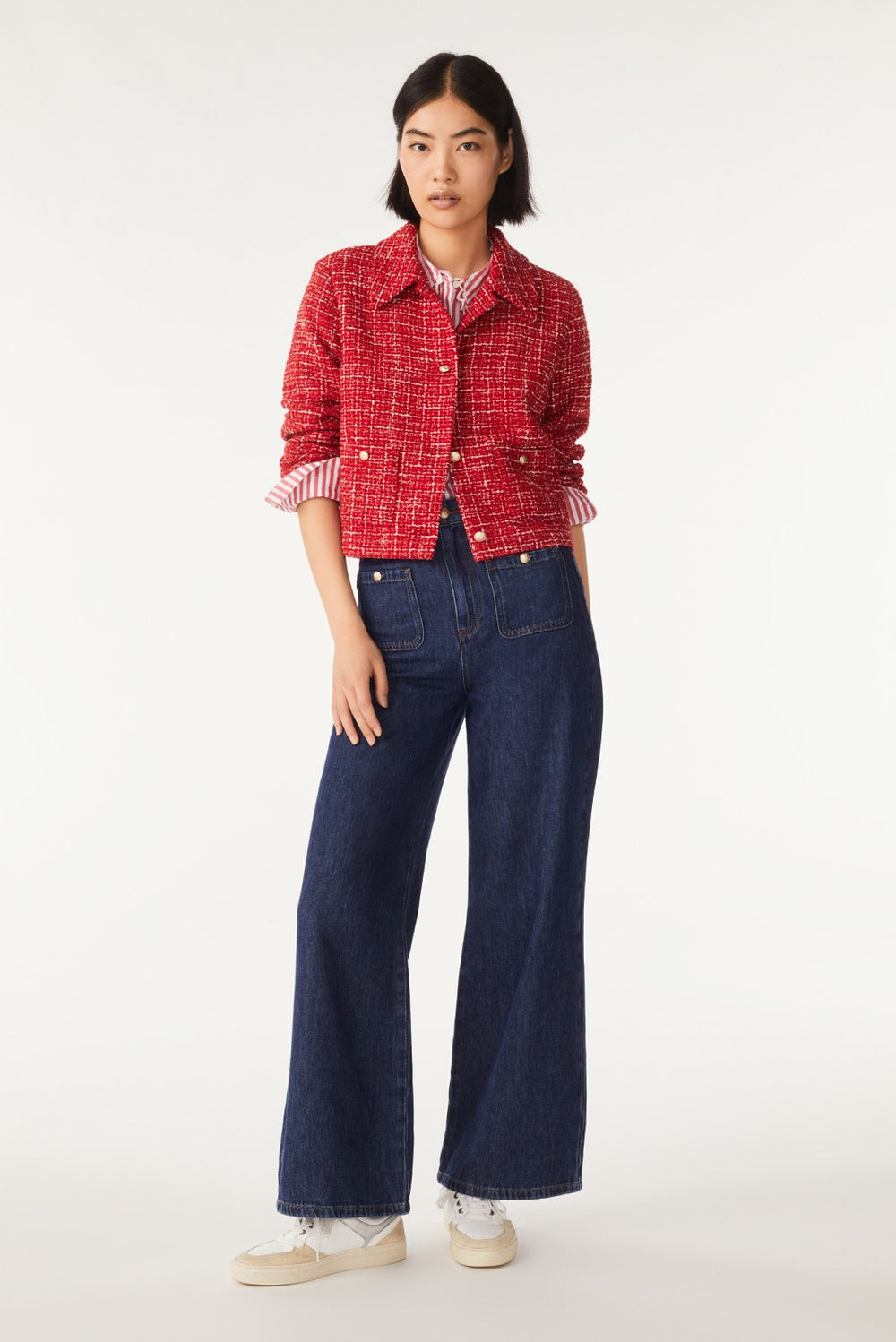 Buttoned Jacket Dall Rouge