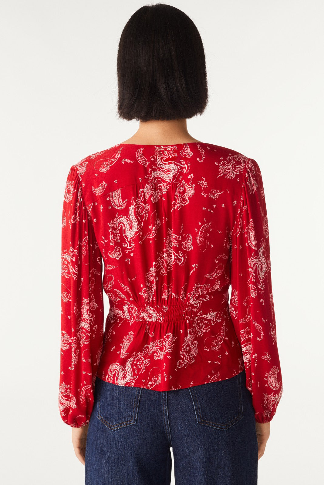Long-Sleeved Top Dany Rouge