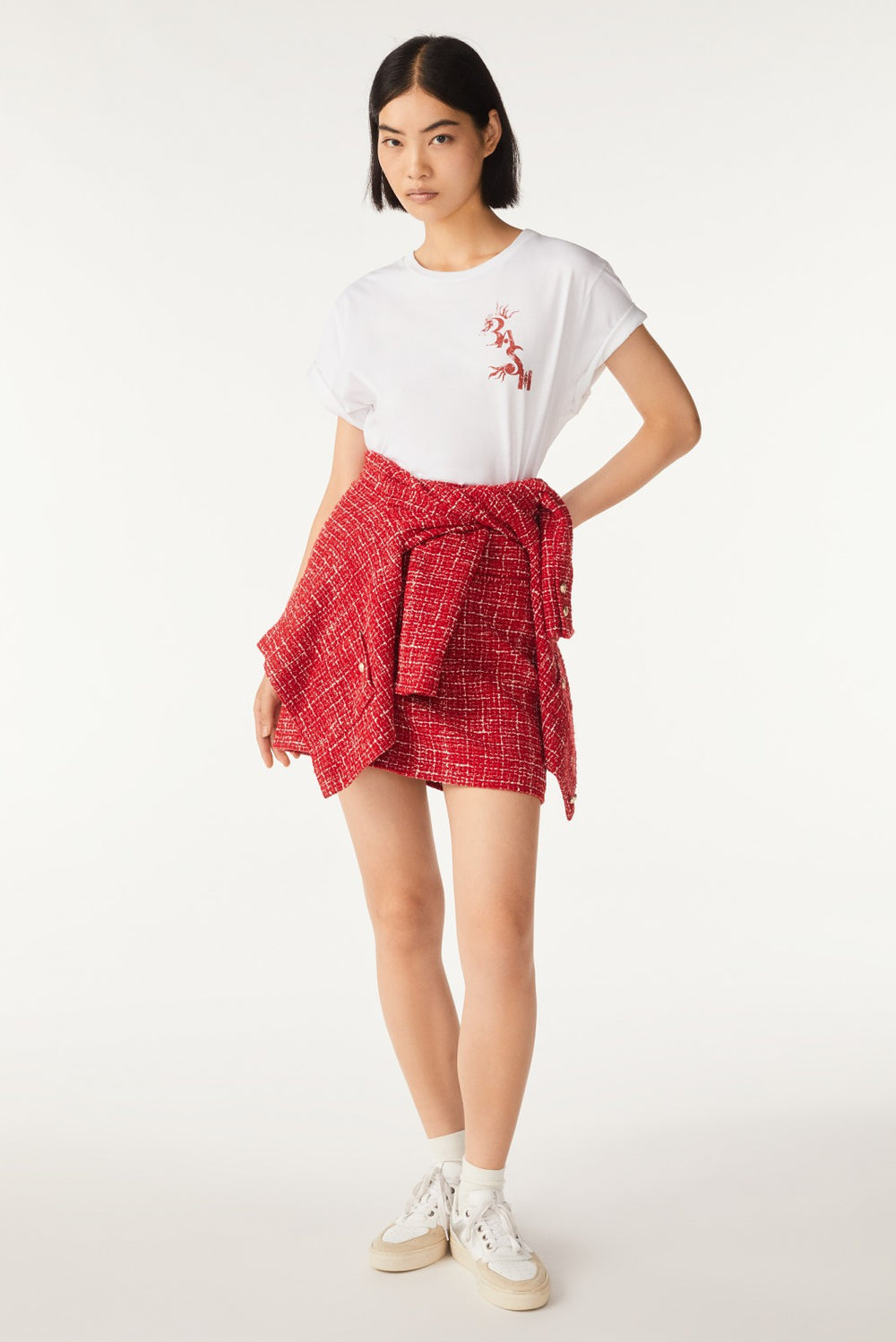 Short-Sleeved T-Shirt Ilan Blanc