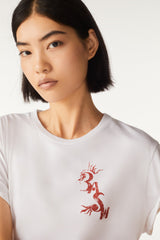 Short-Sleeved T-Shirt Ilan Blanc
