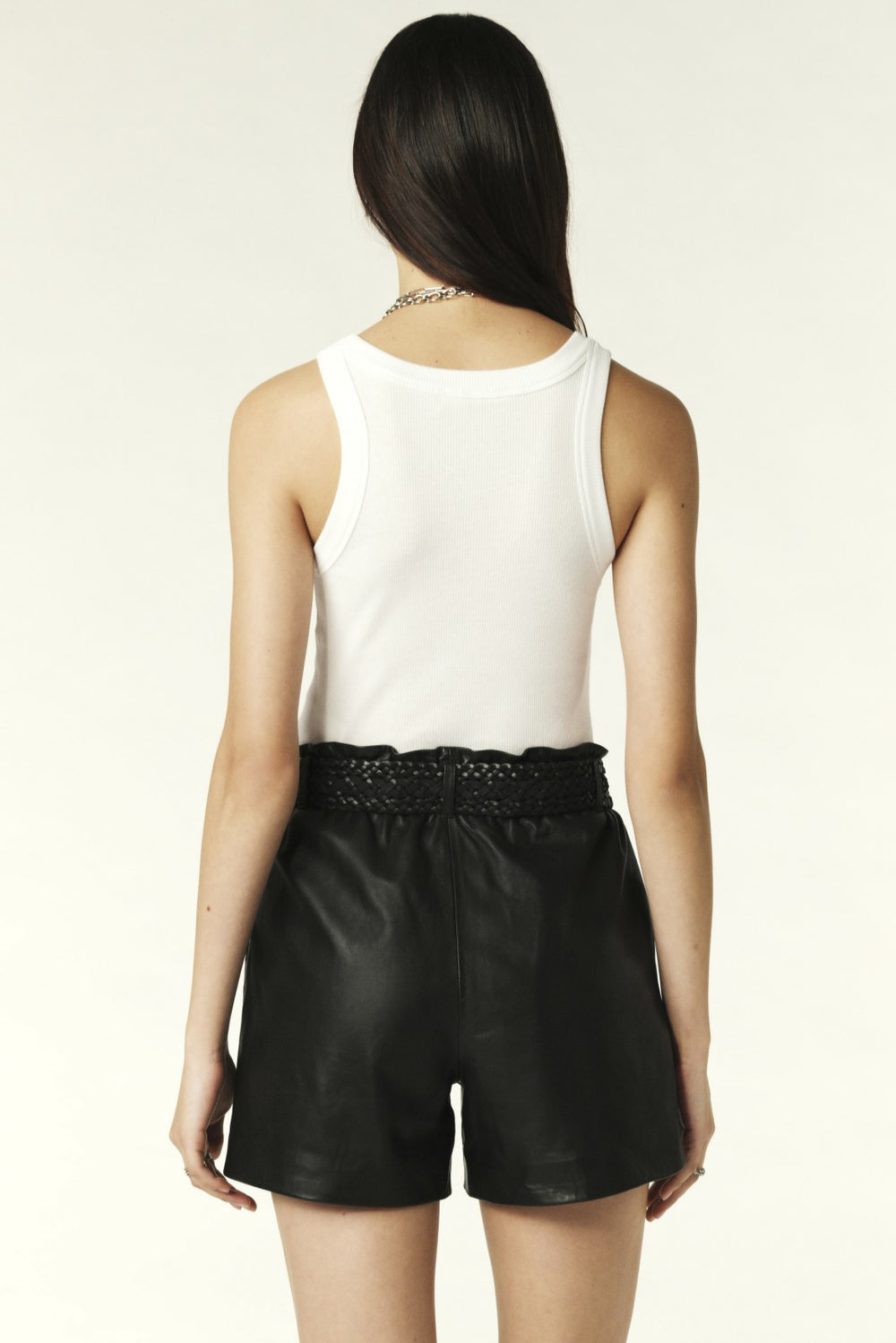 High-Waisted Shorts Aglae Noir
