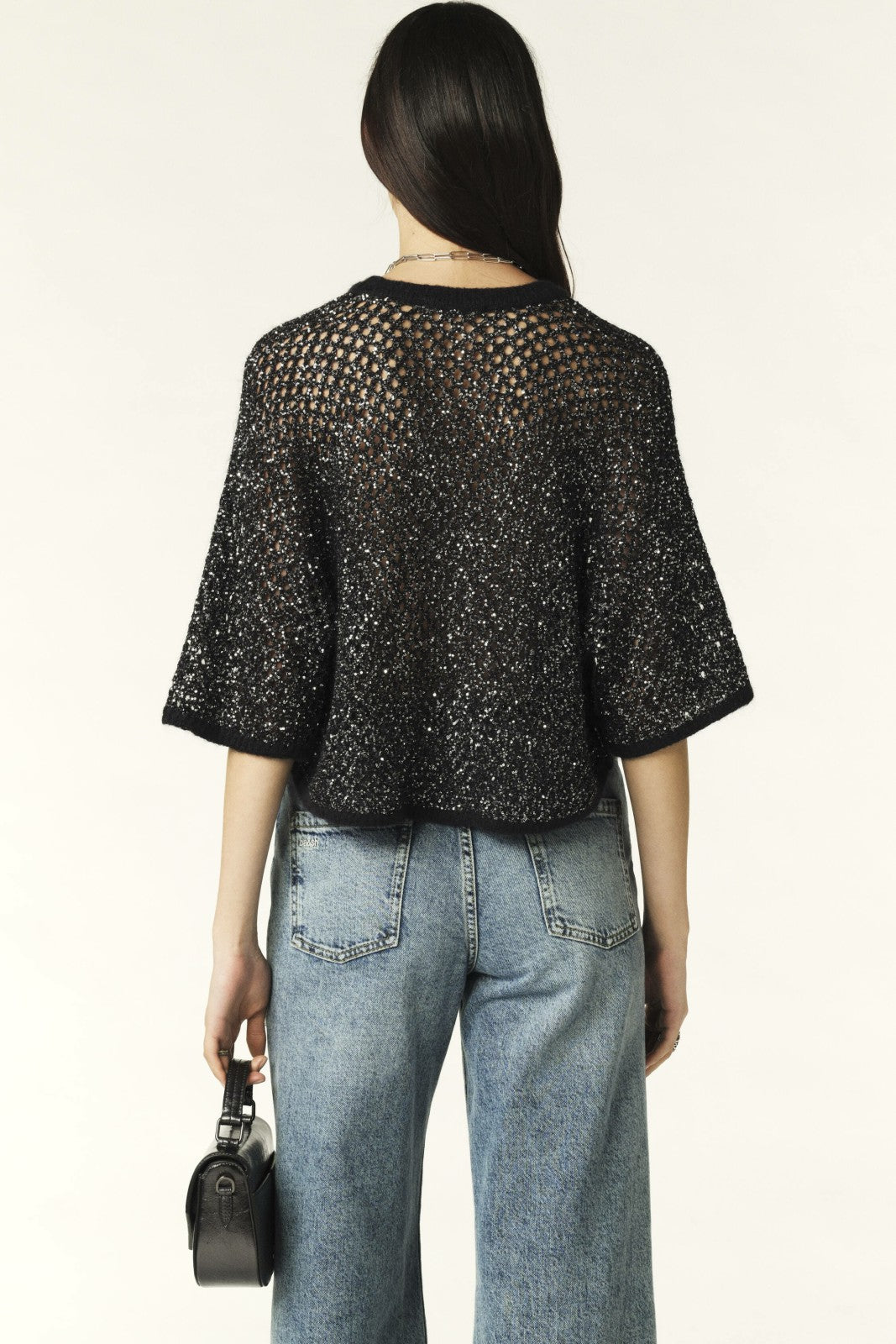Round-Neck Jumper Jumper Noir