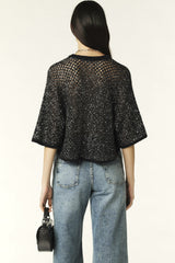 Round-Neck Jumper Jumper Noir