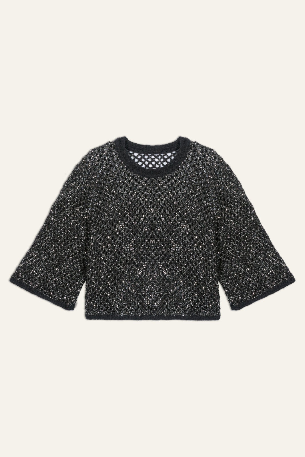 Round-Neck Jumper Jumper Noir