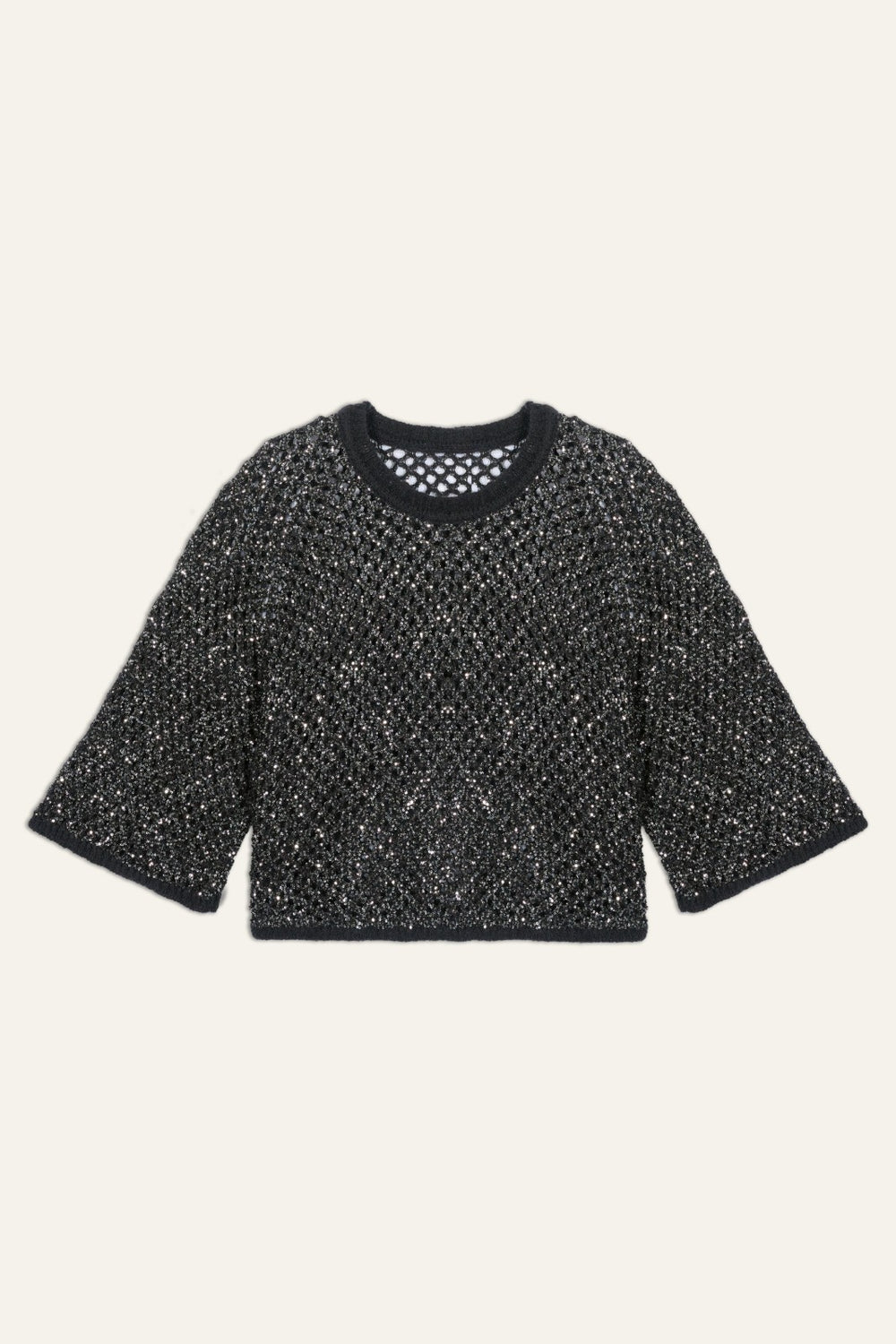 Round-Neck Jumper Jumper Noir