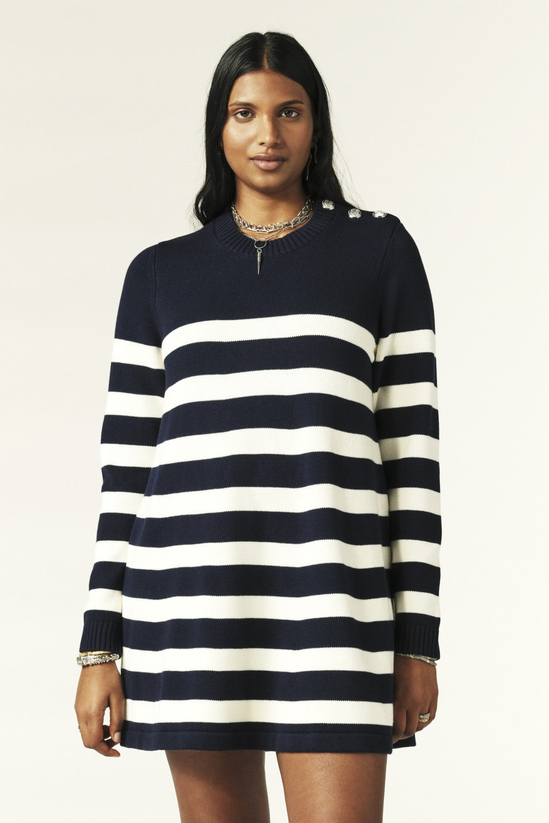 A-Line Dress Marantonia Marine
