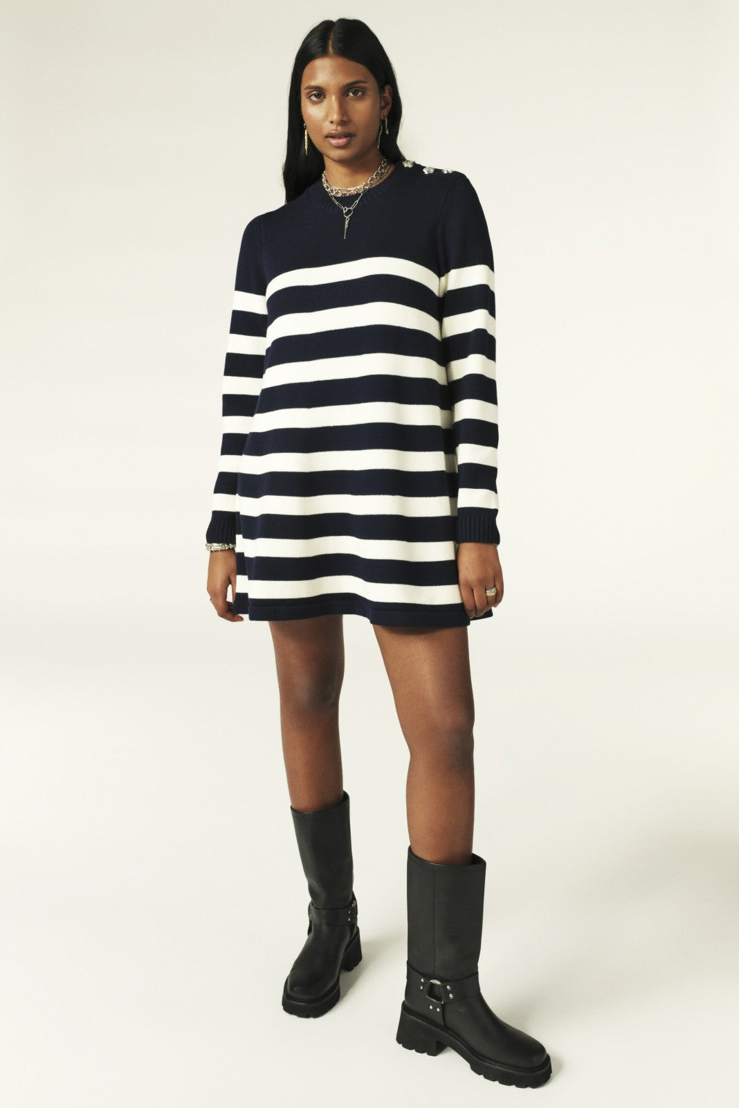 A-Line Dress Marantonia Marine