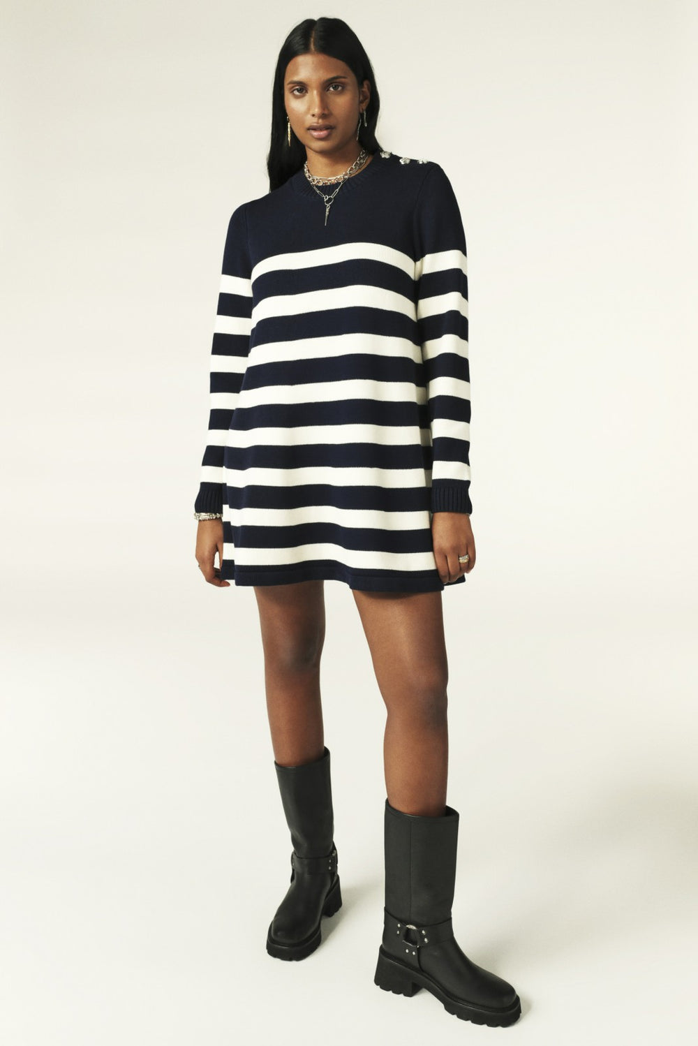 A-Line Dress Marantonia Marine