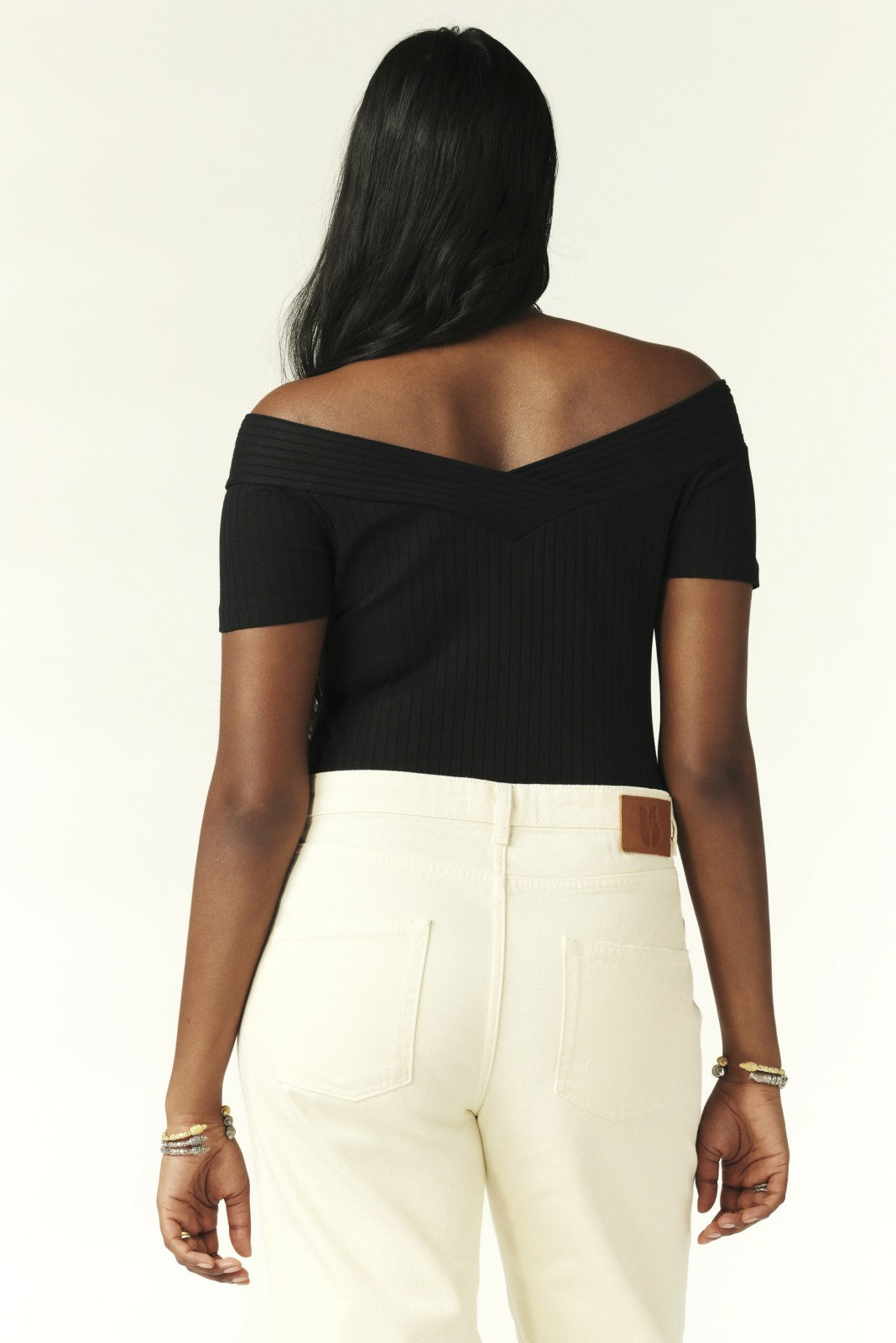 Short-Sleeved Bodysuit Tori Noir