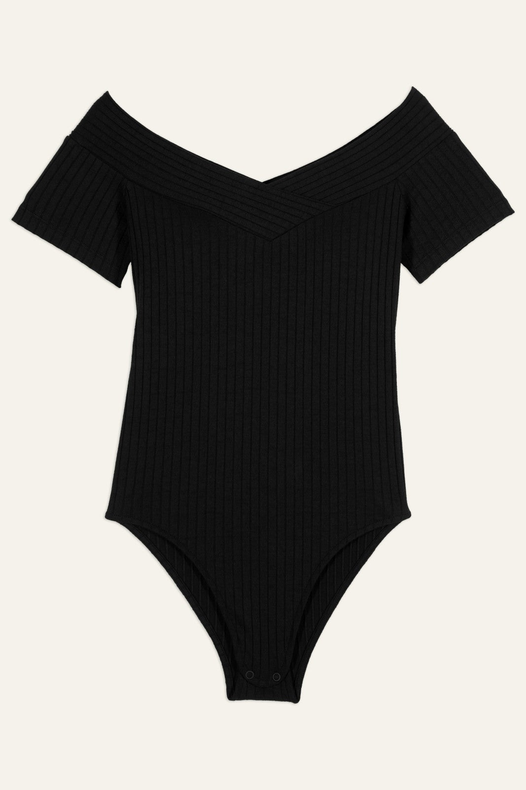 Short-Sleeved Bodysuit Tori Noir