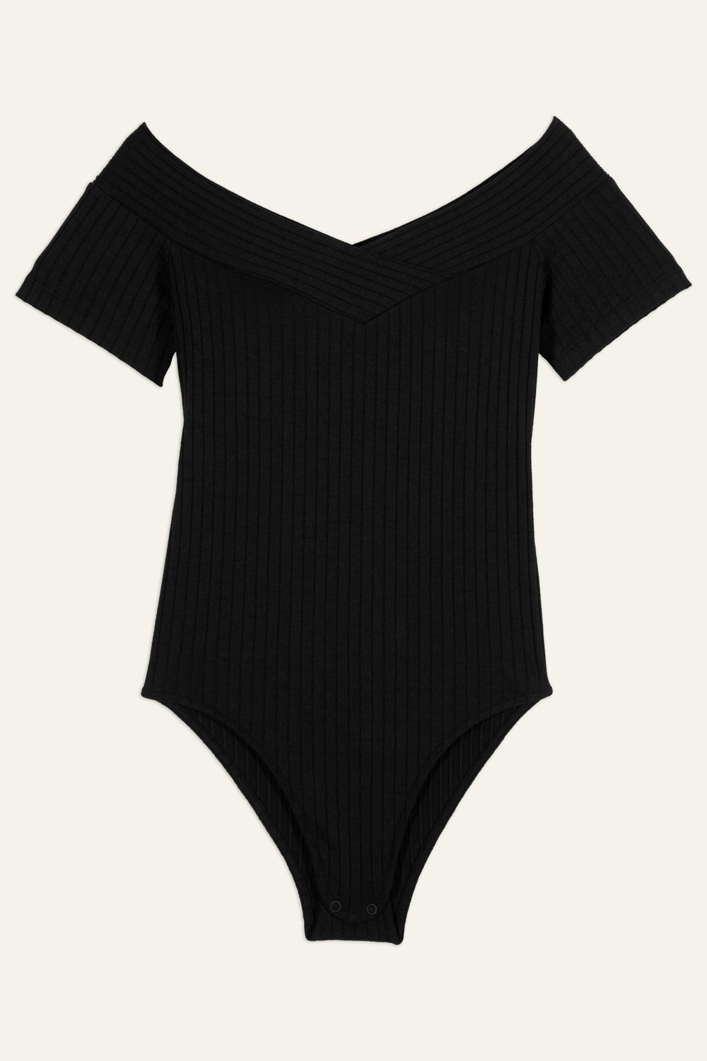 Short-Sleeved Bodysuit Tori Noir