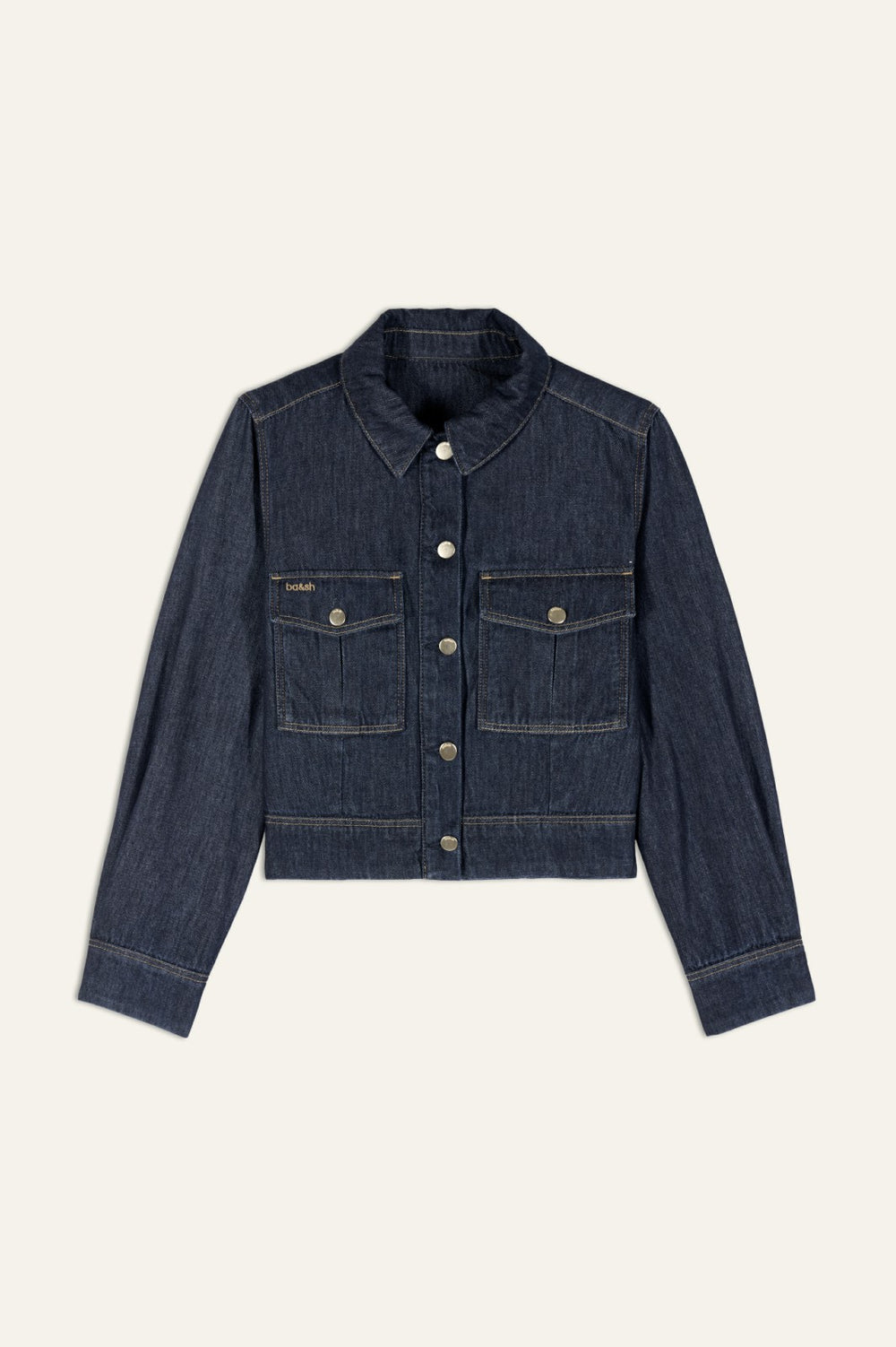 Cropped Straight Jacket Delia Marine
