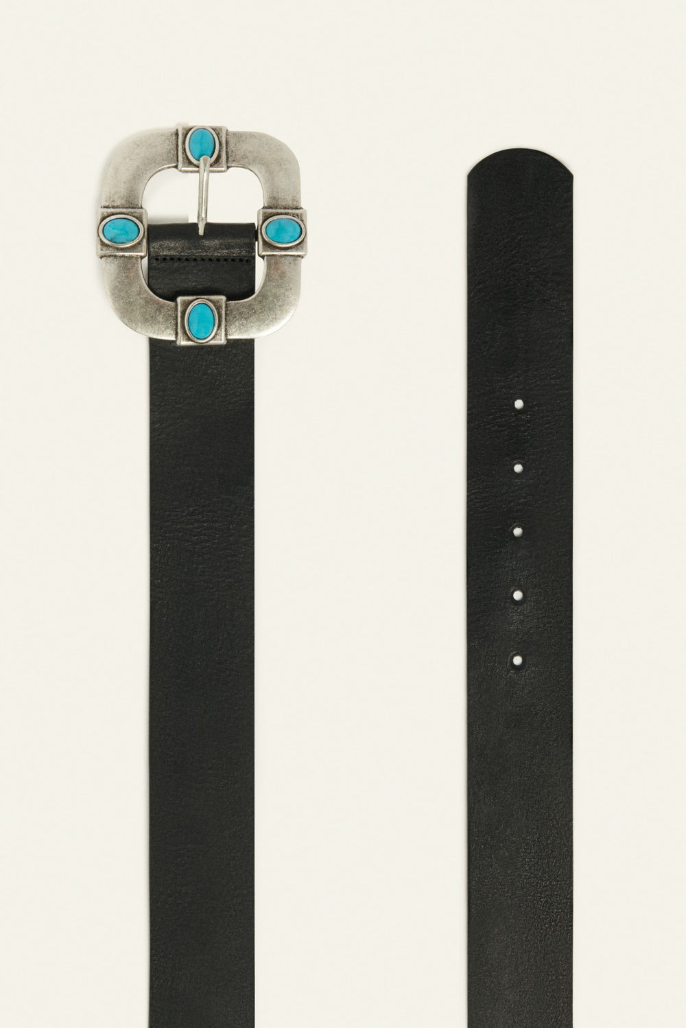 Leather Belt Belen Noir