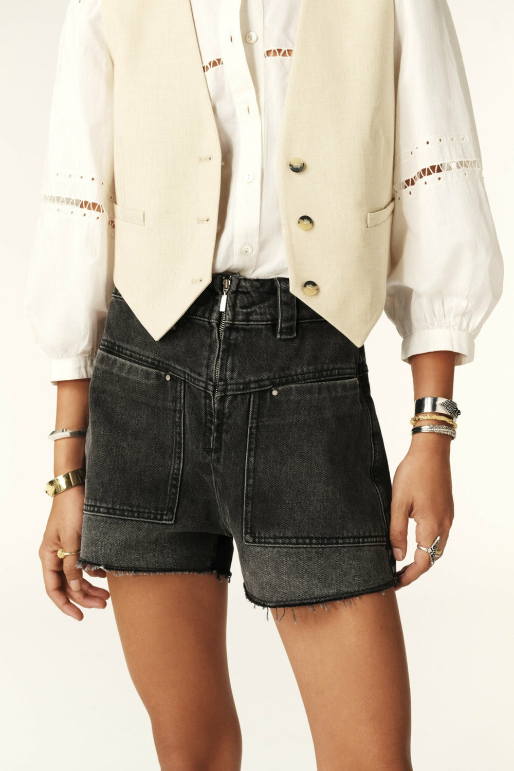 Short David Gris