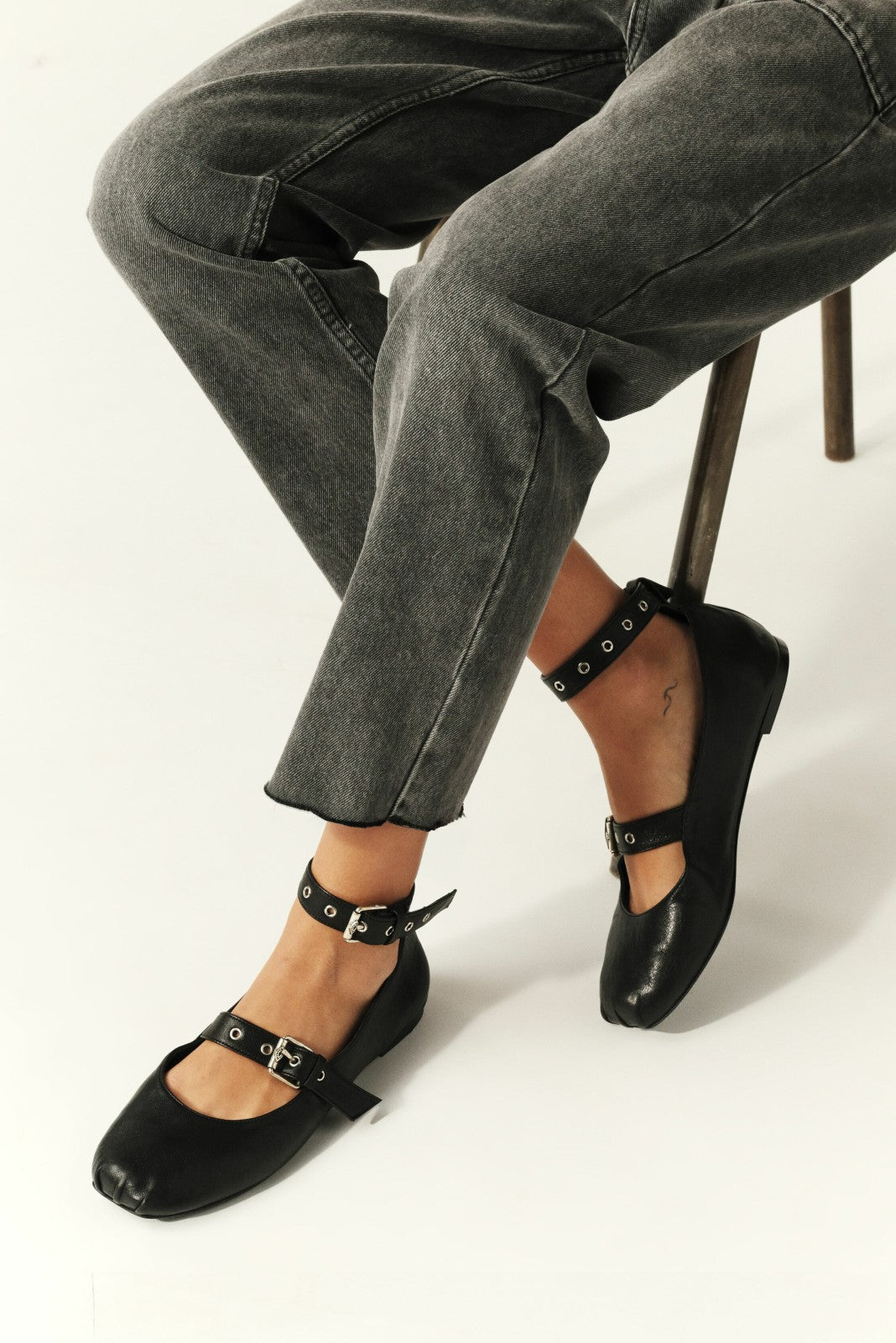 Flat Shoes Canya Noir