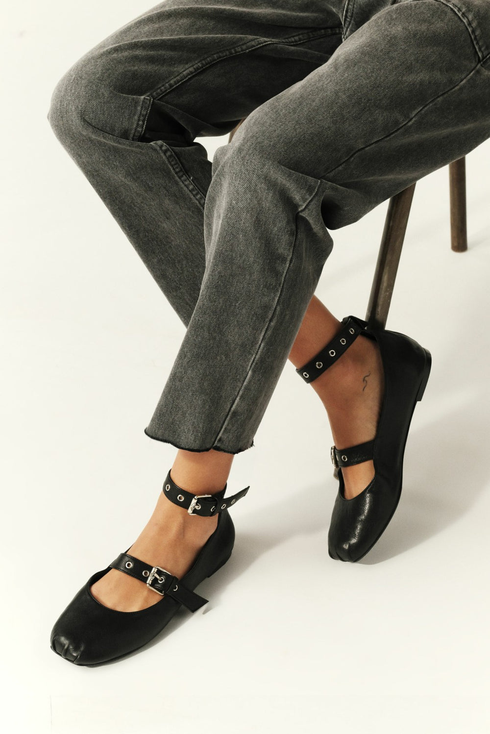 Flat Shoes Canya Noir