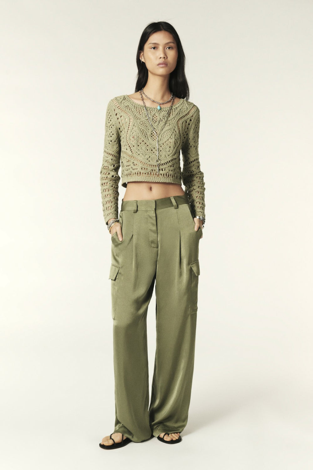 Cargo Trousers Cary Kaki