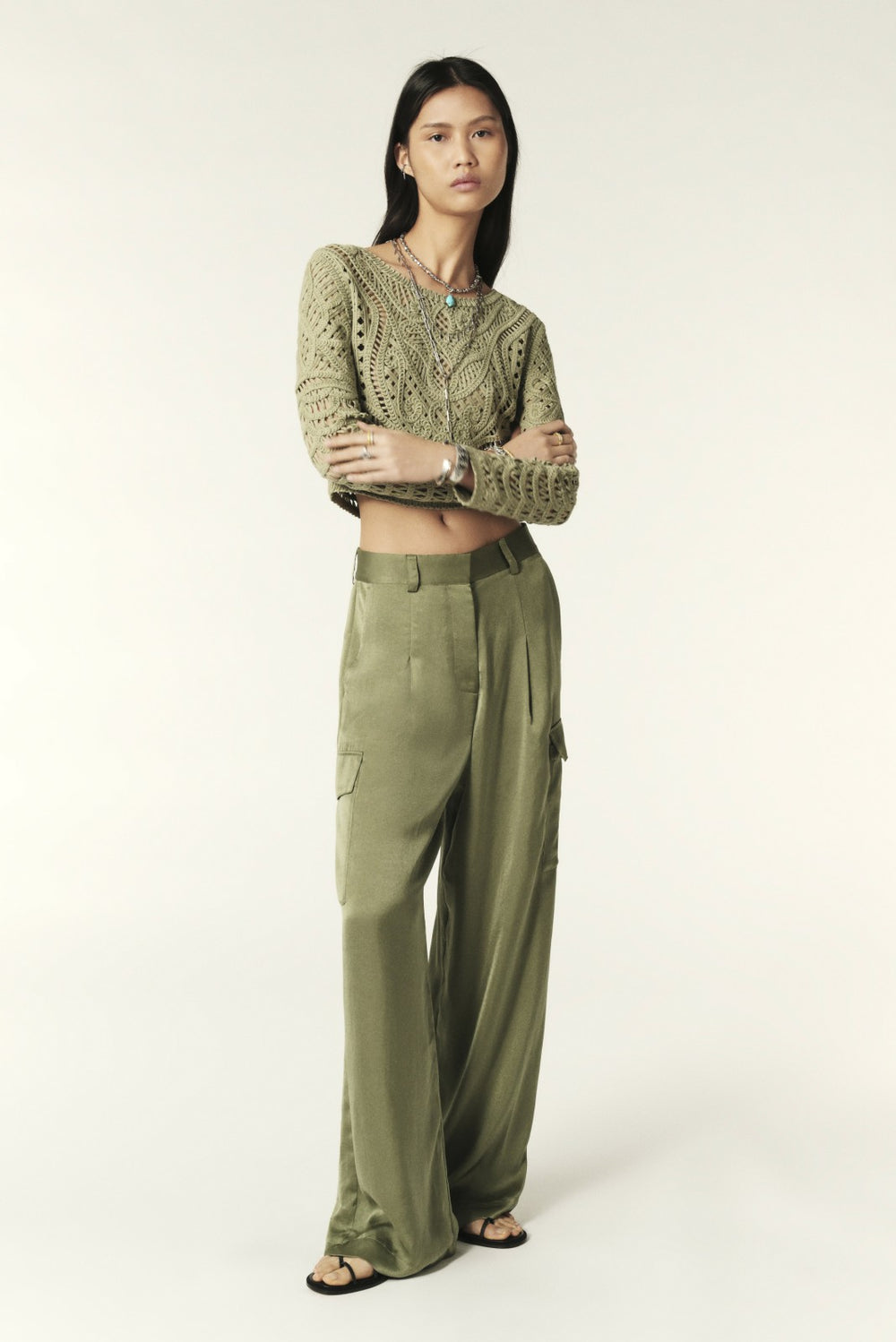 Cargo Trousers Cary Kaki