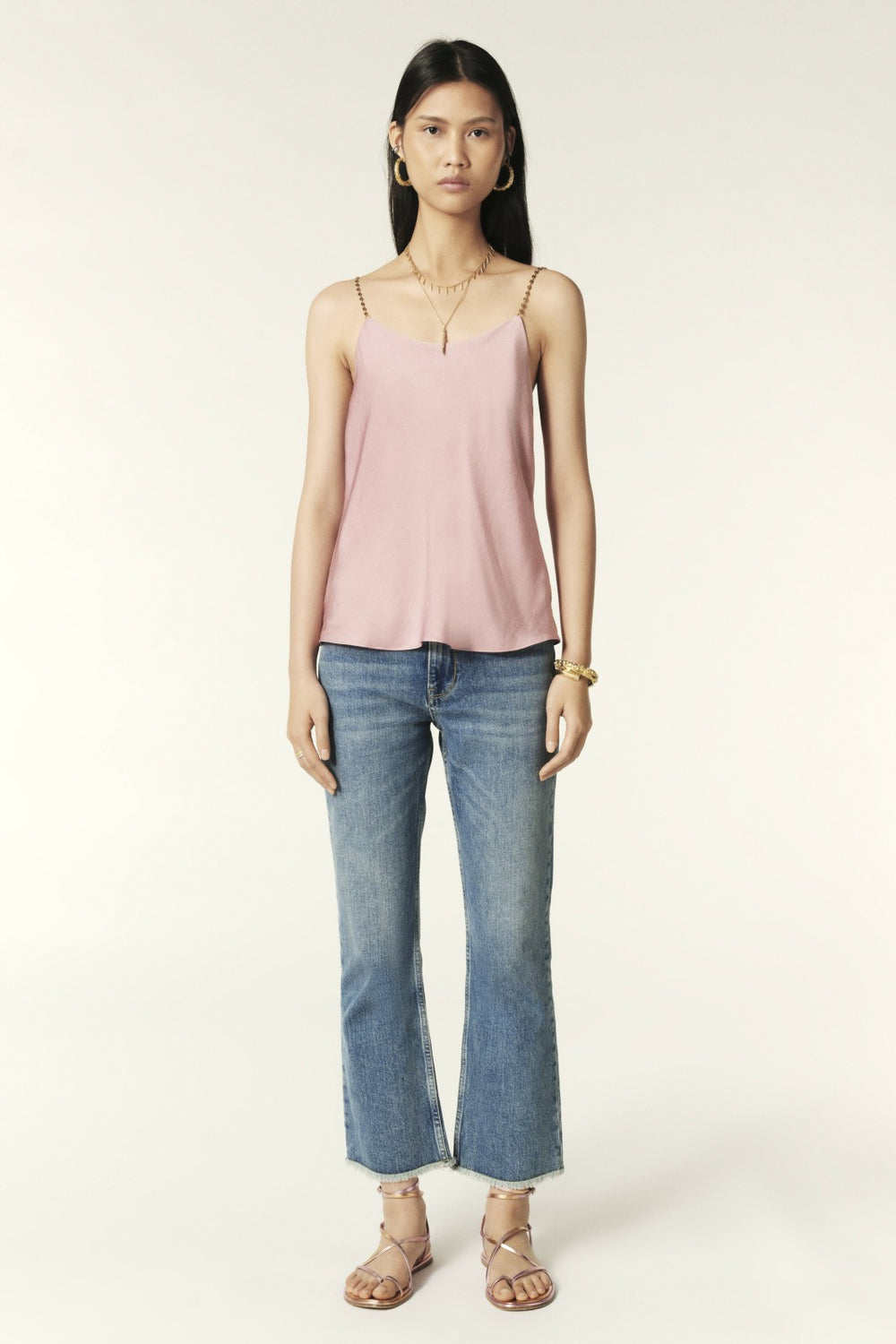Top Cielo Rose