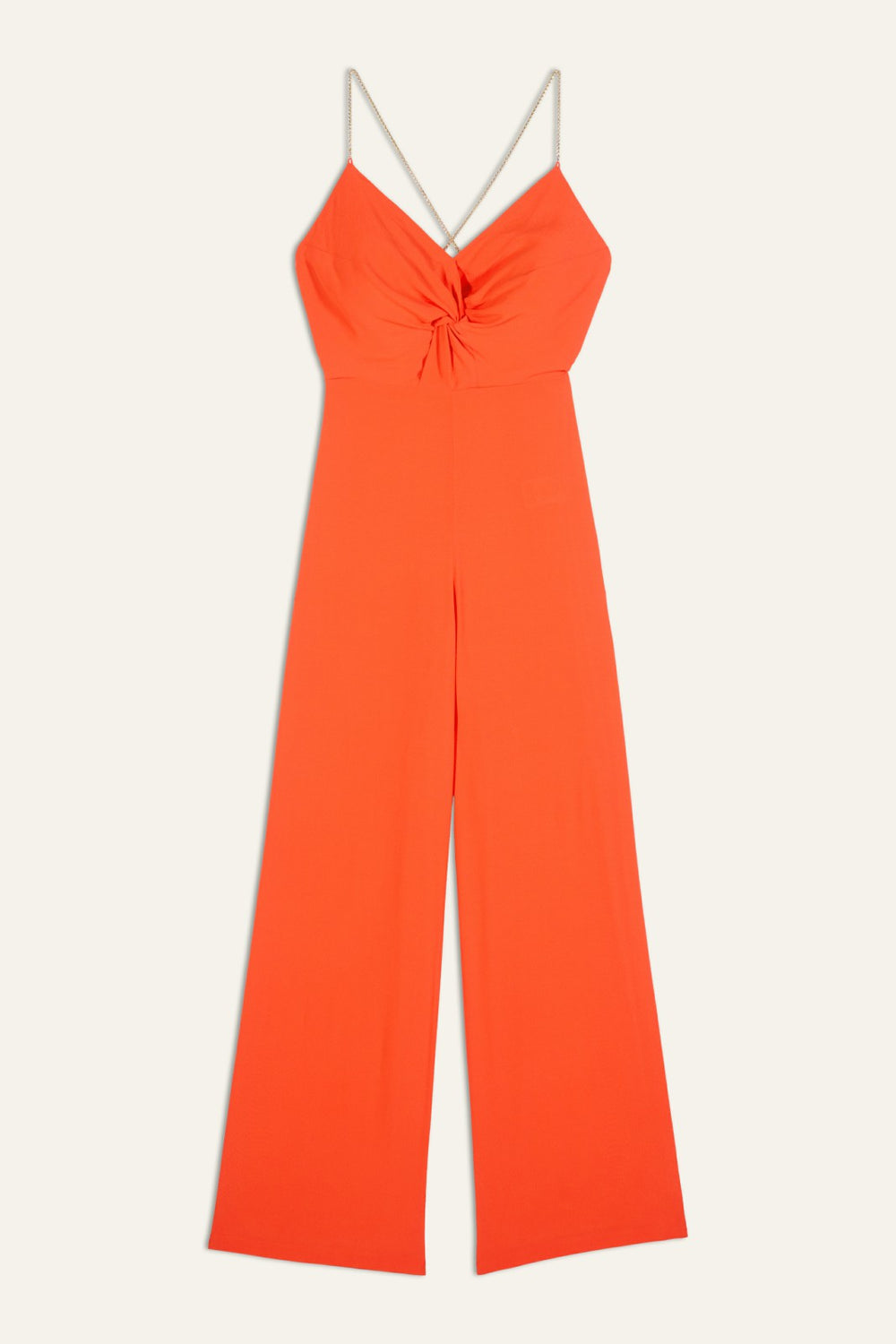 Jumpsuit With Straps Fifia Orange