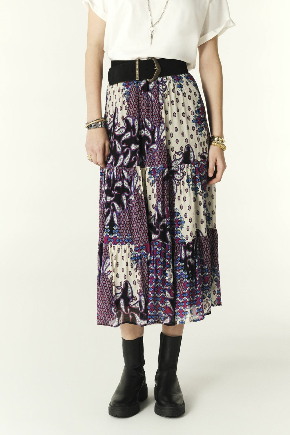 Midi Skirt Bree Violet