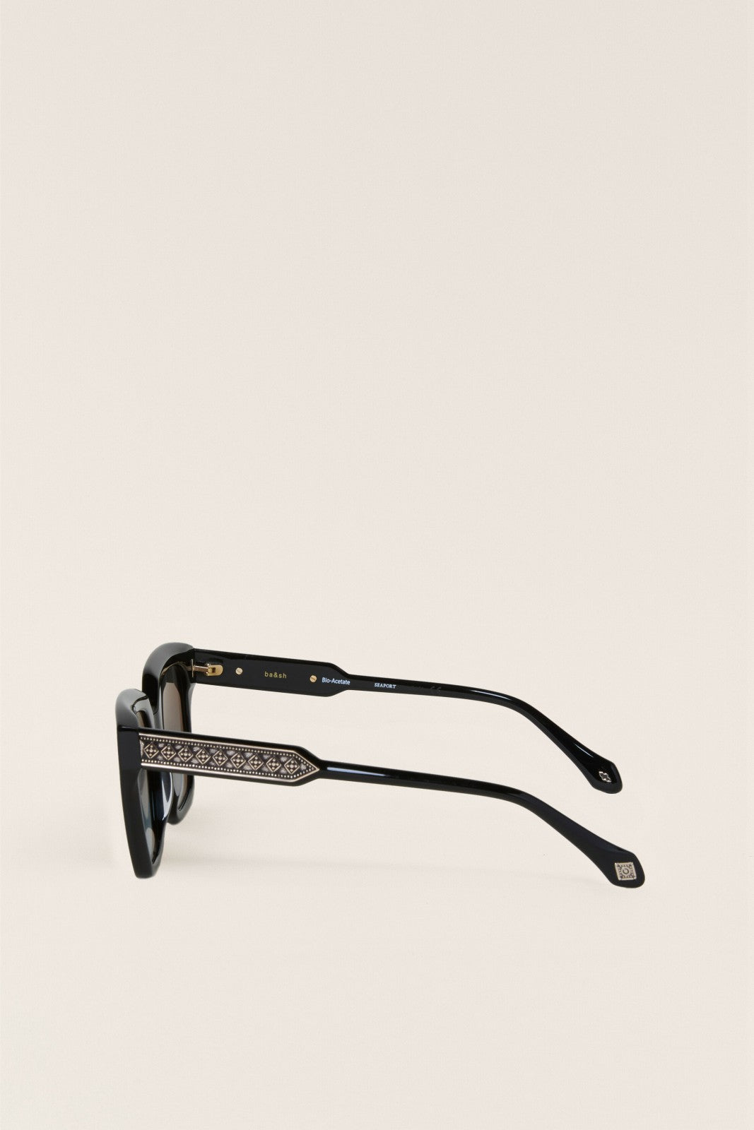 Rectangular Sunglasses Laia Noir