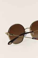 Metal Sunglasses Liora Marron