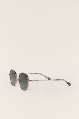 Metal Sunglasses Liora Vert