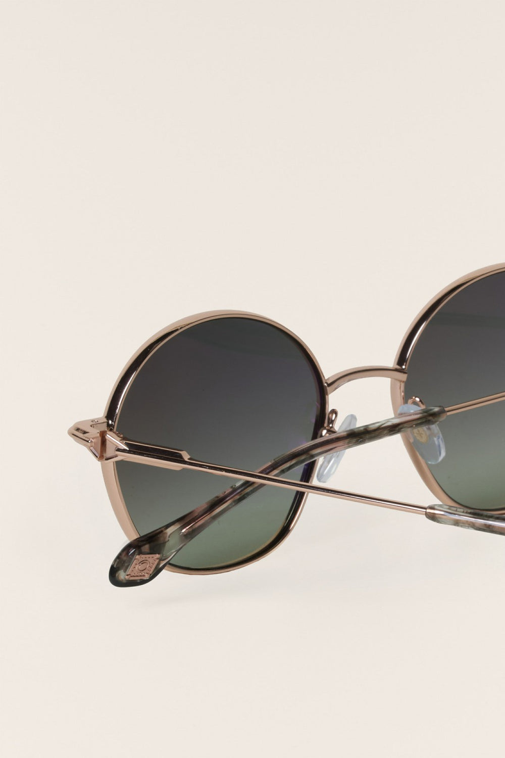 Metal Sunglasses Liora Vert