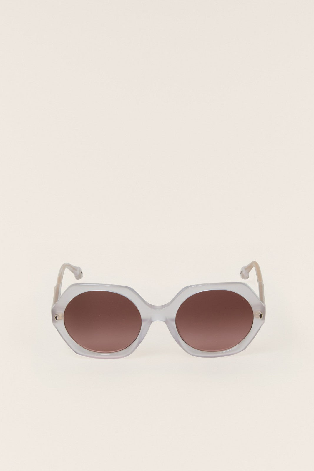 Round Sunglasses Luny Nude