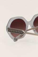 Round Sunglasses Luny Nude