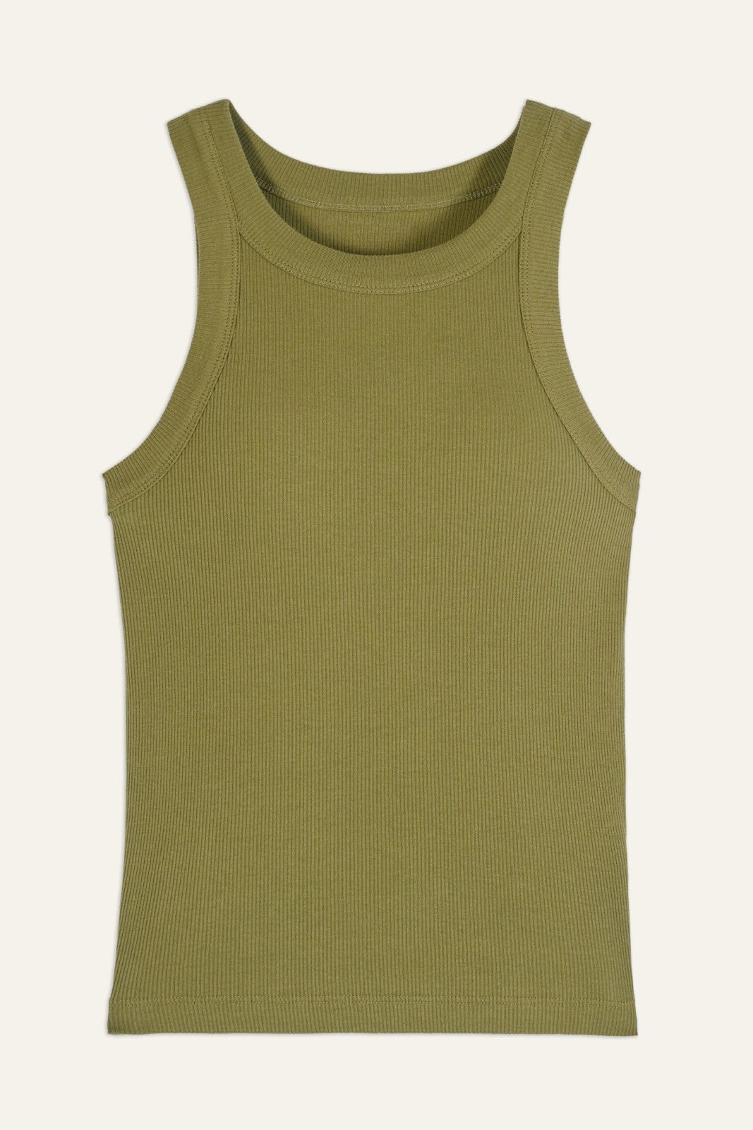 Sleeveless T-Shirt Cynda Kaki