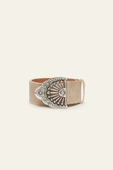 Belt With Buckle Bella Ecru