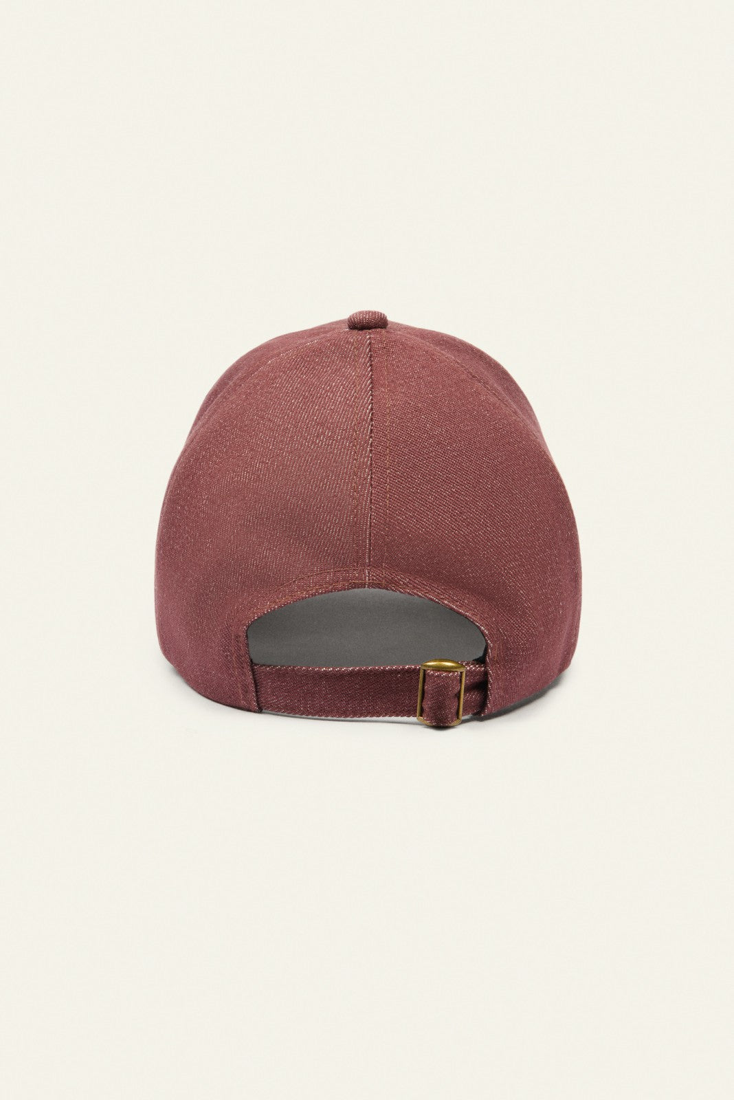Embroidered Cap Hatty Marron