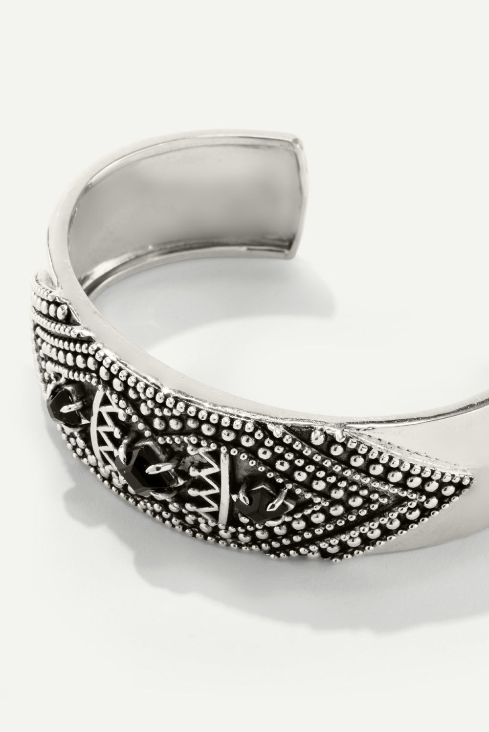 Cuff Bracelet Totem Argent