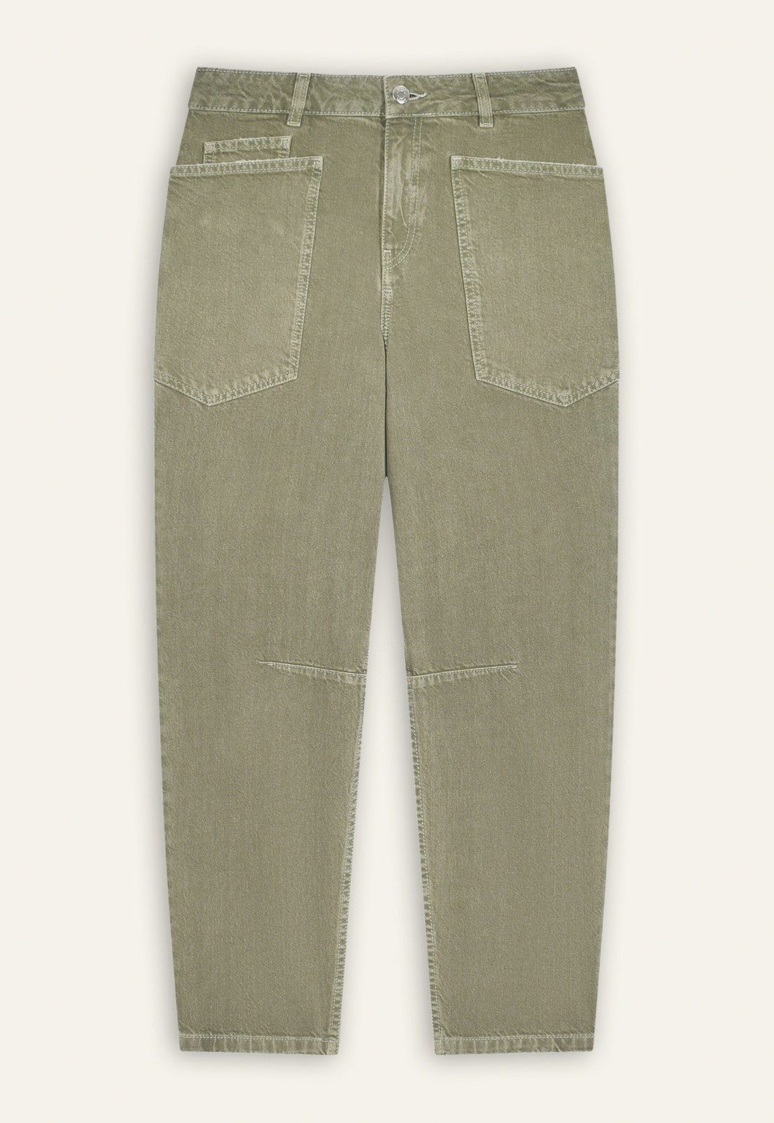 Loose-Fitting Trousers Vulny Kaki